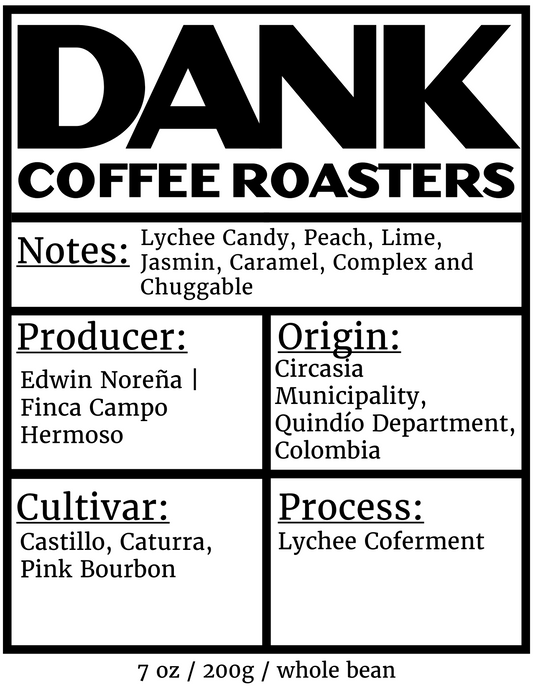 Colombia, Edwin Norena, Lychee Coferment